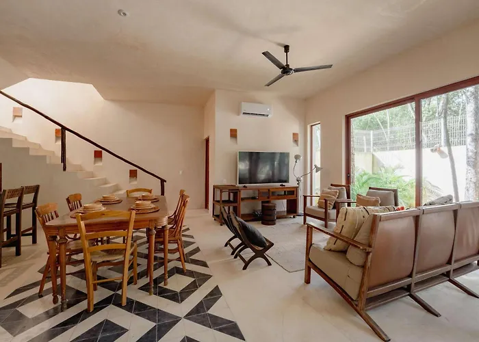 Chic 4br With Private Pool In Holistika * Tulum