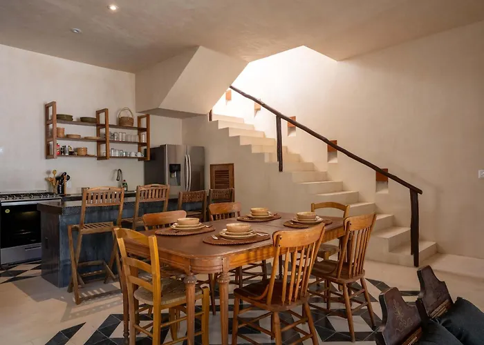 Chic 4br With Private Pool In Holistika Villa Tulum