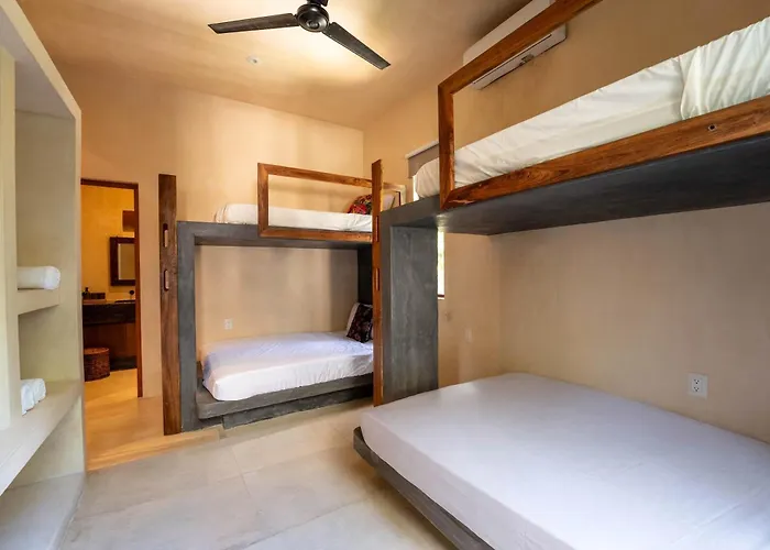 Chic 4br With Private Pool In Holistika Villa Tulum